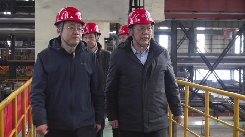 省工信廳領導蒞臨濟源調研工業經濟運行情況